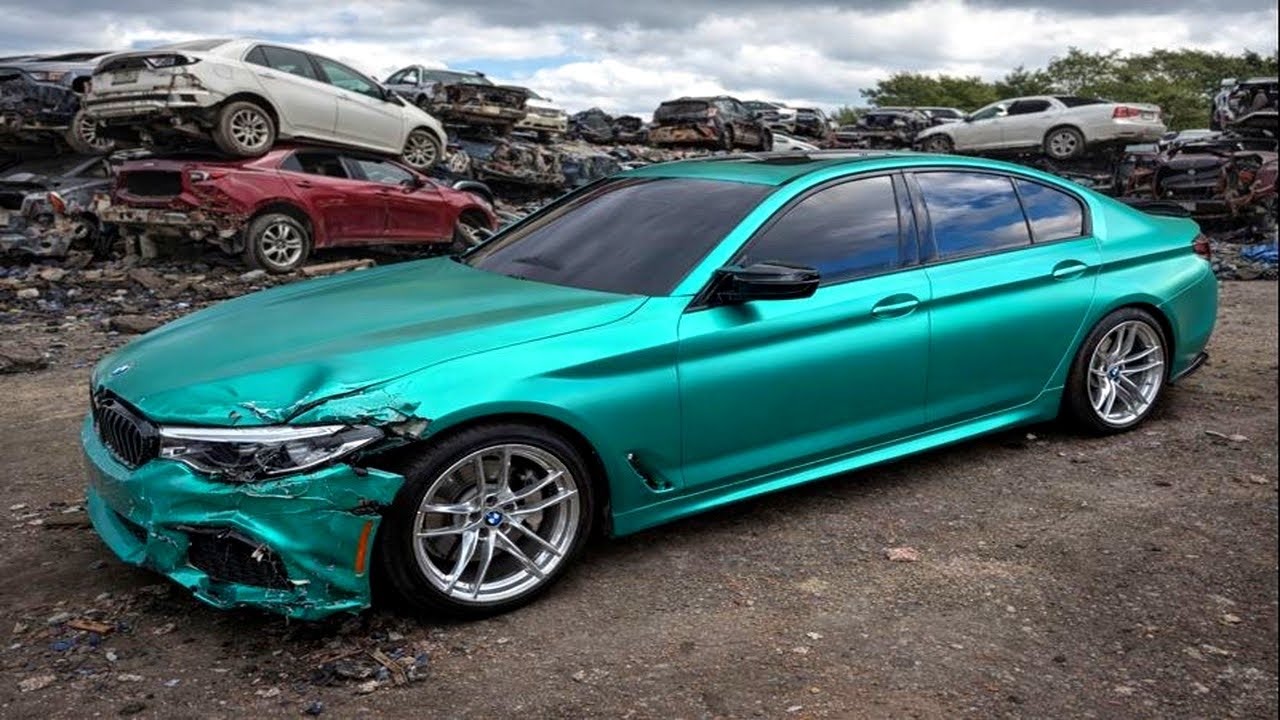 I CRASHED MY BIG TURBO BMW 540I