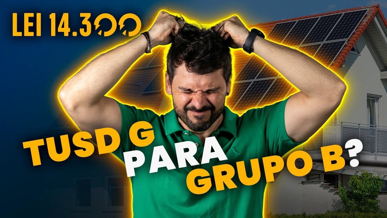 [LEI 14.300] Será que vou ter que pagar TUSD G sendo do GRUPO B?