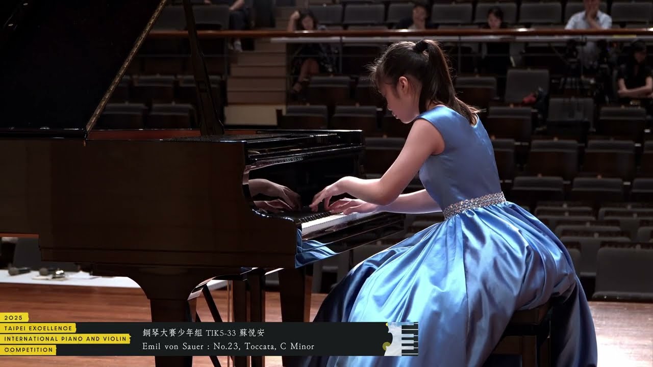 Joy Yue-An Su -- Emil von Sauer: No.23 Toccata, C minor