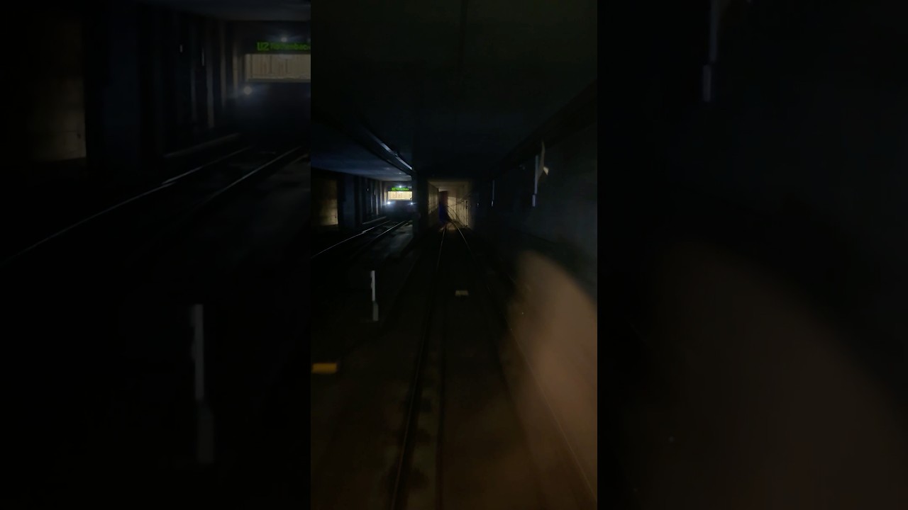 🇩🇪 Drivers view | Nürnberg U-bahn - Nuremberg metro typ VAG DT3  #ubahn #metro #germany #subway