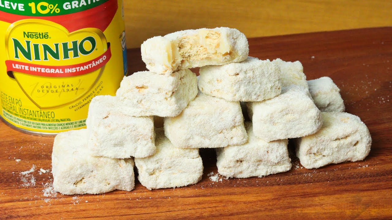 PALHA ITALIANA DE LEITE NINHO - TEXTURA MACIA E DELICIOSA - PERFEITA PARA QUALQUER HORA