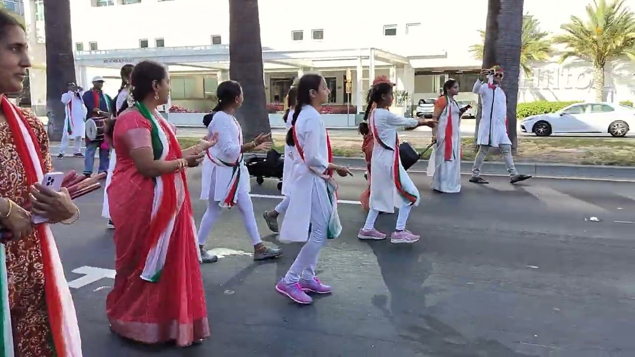 India Independence Parade, San Jose,CA, Aug 9 2025, Clip 6