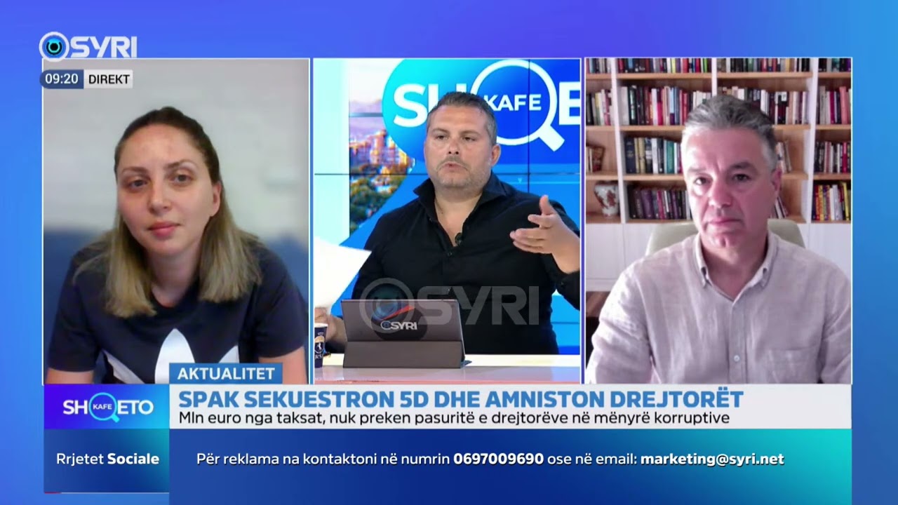 KAFE SHQETO/ SPAK sekuestron 5D dhe amniston drejtorët (10.07.2024)