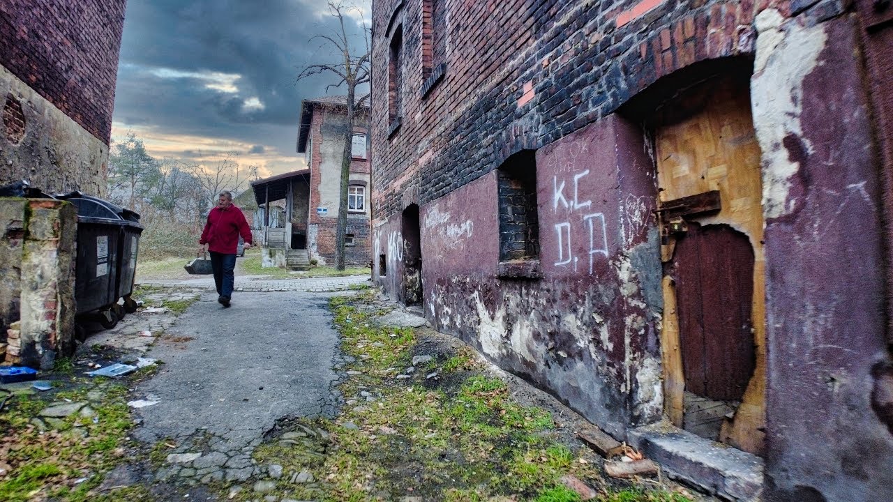 Rough District. Walking in Ruda Śląska, Poland
