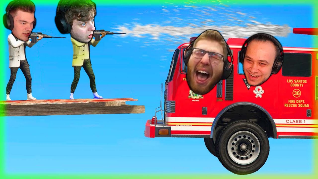 HASIČI🧯 VS SNIPEŘI🔥 | GTA | Morry&@hunac&@Mode100&Faster