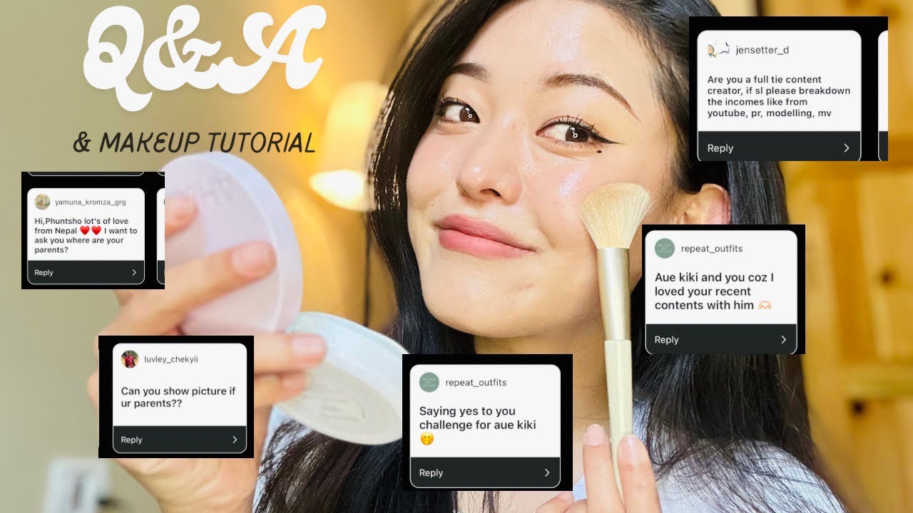Q&A while I do my make up;) || Makeup tutorial & skincare routine |