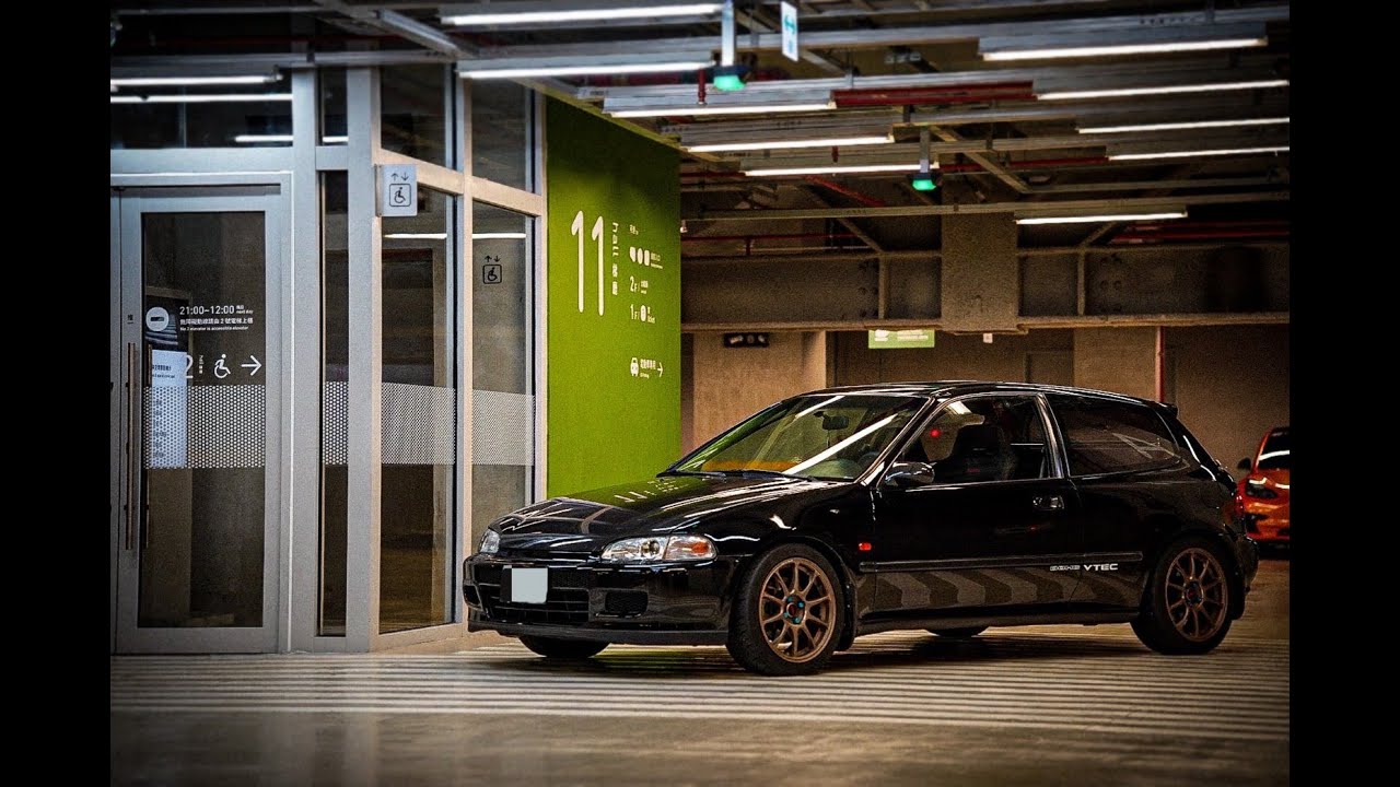 #6 Honda civic K6 SI. 23年的某個早晨不知道被對向嚇死幾次