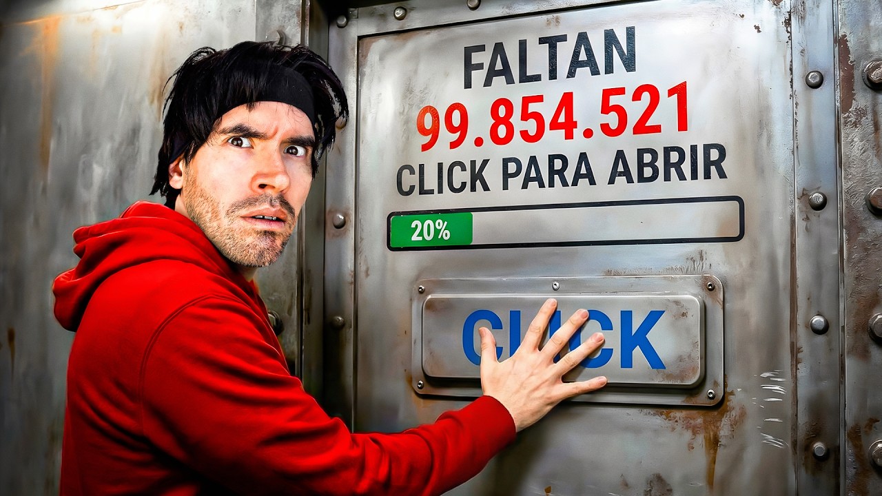 La Puerta Se Abre Si PRESIONO 99.999.999 VECES EL BOTON!!
