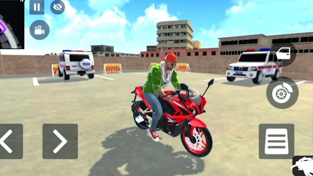 1️⃣Aaj jana hai police thana  🎮Indian thief #gamingvideos #gaming 2️⃣