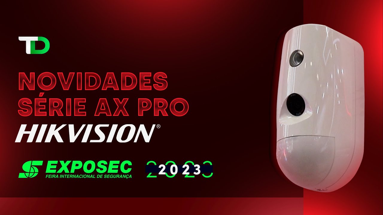 🔴 Alarme SEM FIO Série AX PRO Hikvision - Exposec 2023
