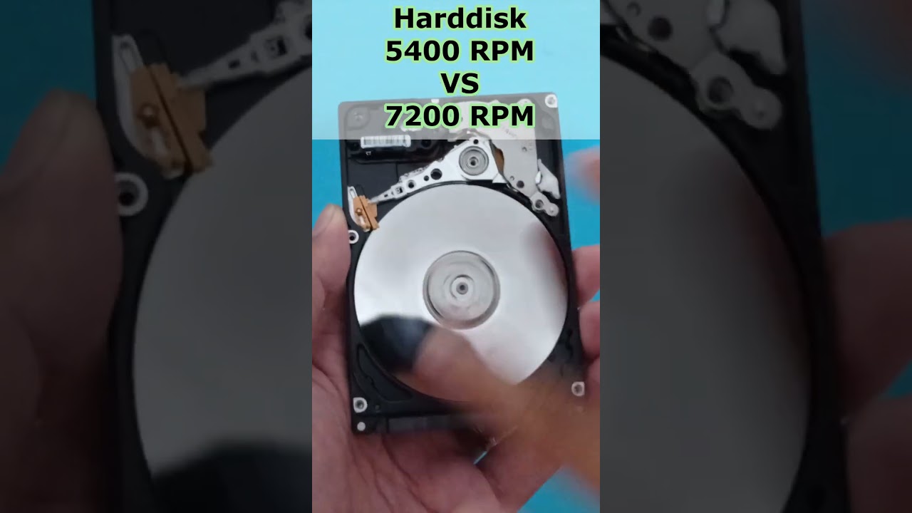 Perbedaan Harddisk HDD 5400 RPM dengan 7200 RPM