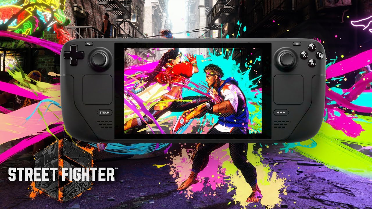 Street Fighter 6 on Steam Deck (Demo)
