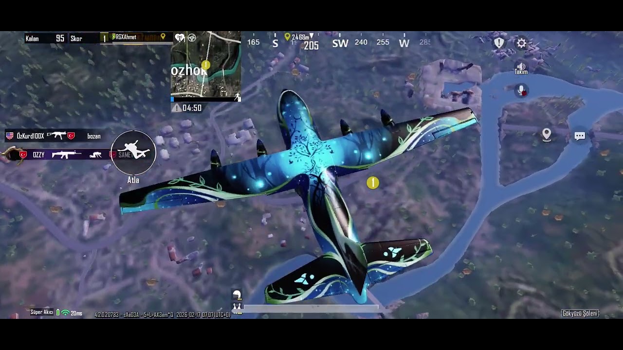 Maçıma ünlü geldi PUBG mobil
