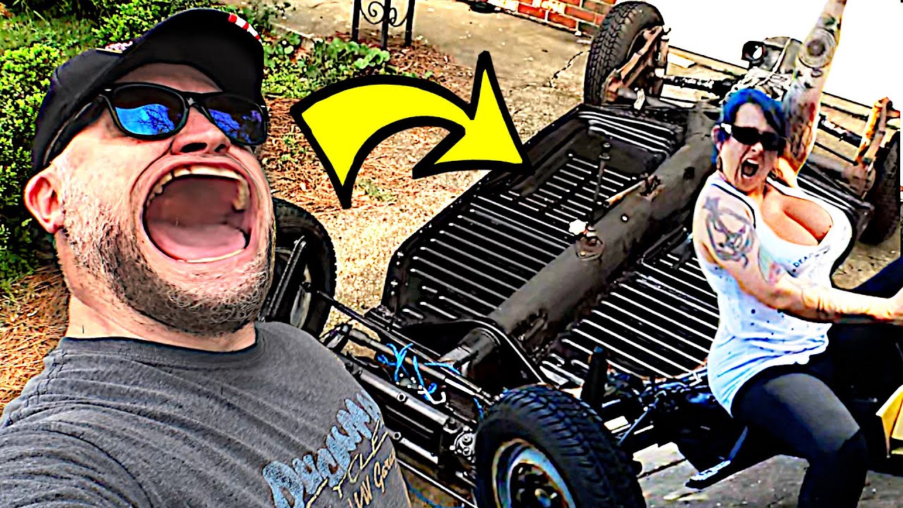 Replacing VW Floor Pans in 30 Minutes - (Beetle)