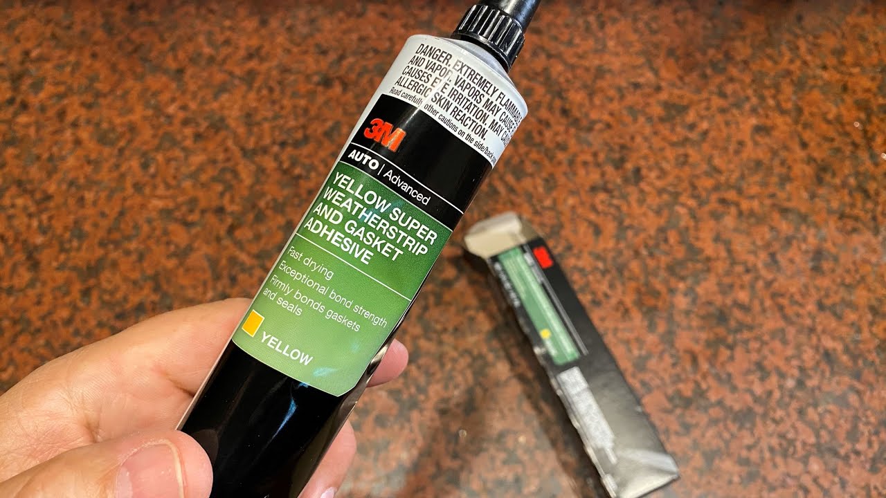 Самый липкий материал, который только можно найти! 3M Super Weatherstrip and Gasket Adhesive