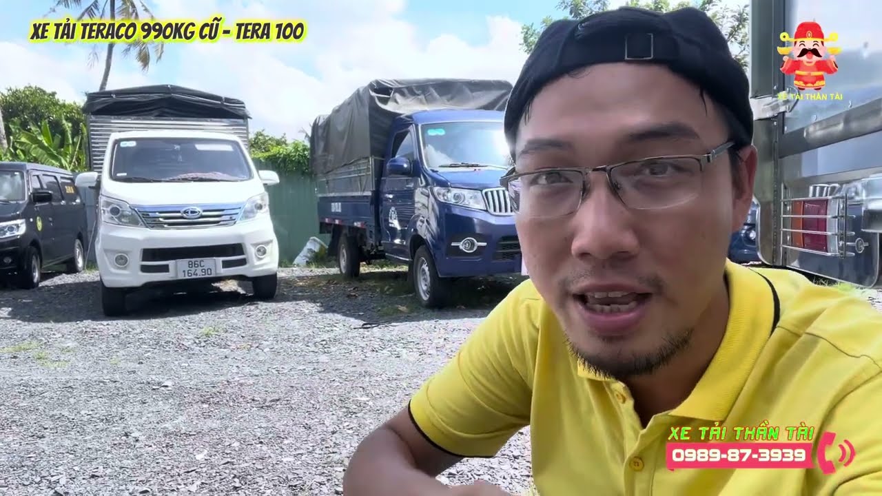 Báo giá Xe tải Teraco 990kg Cũ Tera 100 - Trả góp | Xe tải Thần Tài