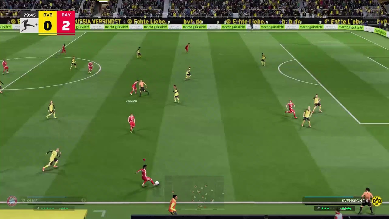 Borussia Dortmund  X  Bayern Munique  Budesliga 24 Jornada  EA FC 26 Ps4  Gameplay