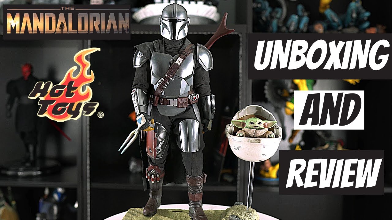 Hot Toys Beskar Mandalorian And The Child DELUXE set Unboxing and Review