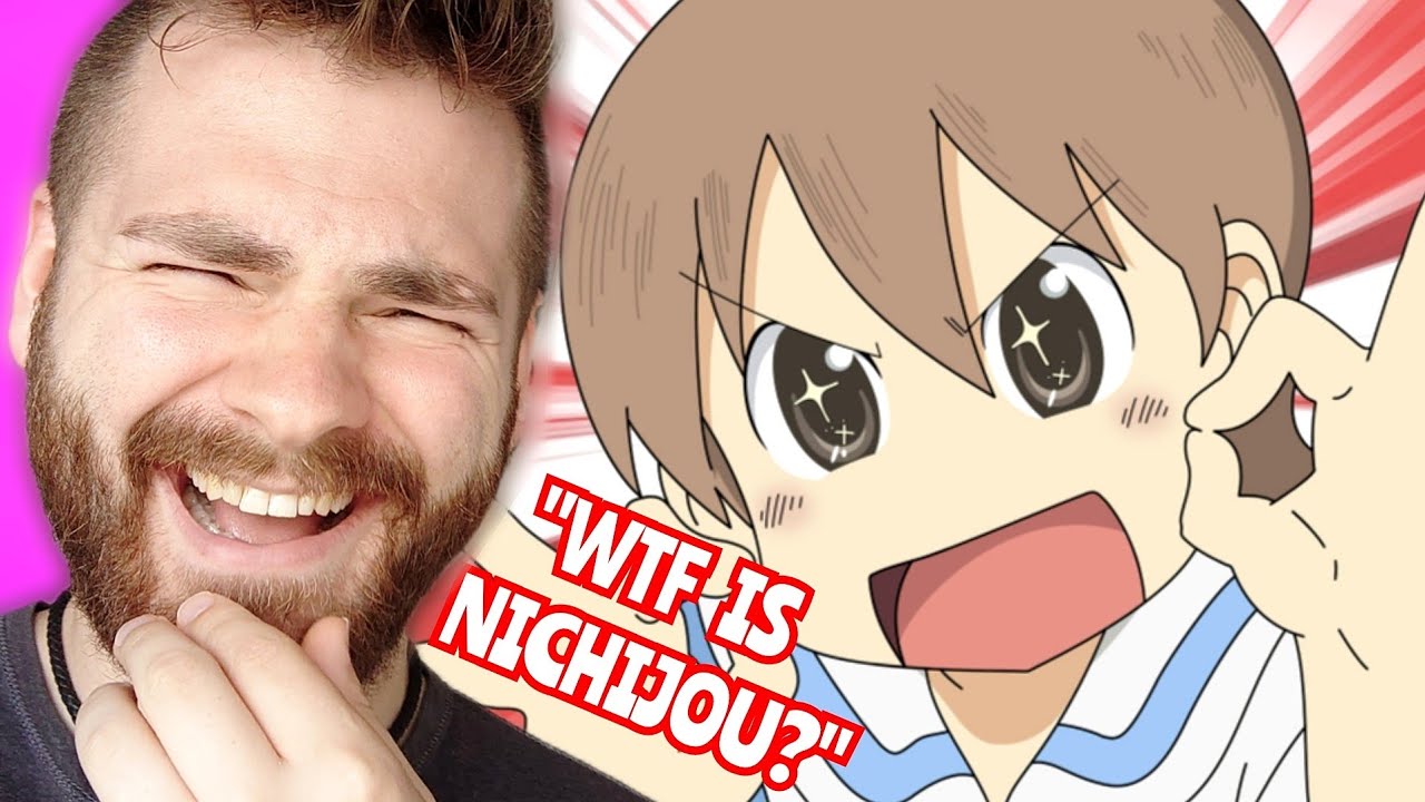 WTF IS THIS ANIME??!! | NICHIJOU FUNNY MOMENTS | FIRST TIME REACTION!