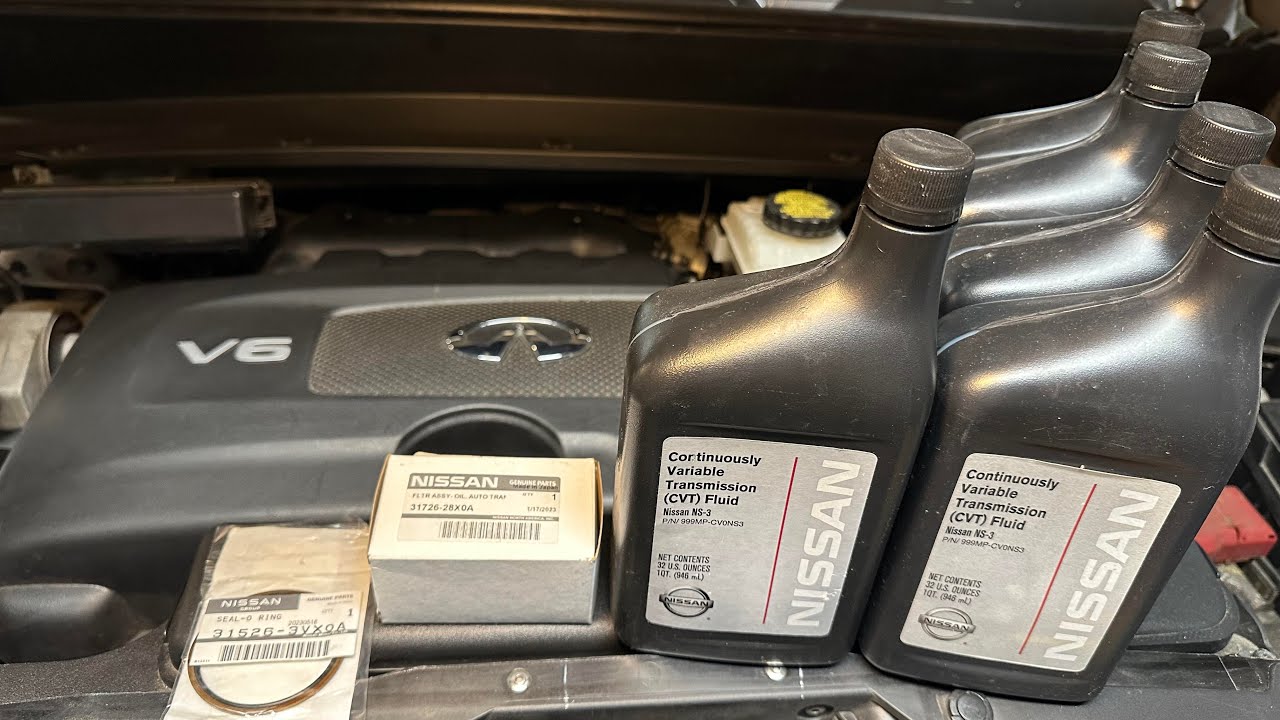 CVT Transmission & Transfer Case fluids change Infiniti QX60/Nissan Pathfinder