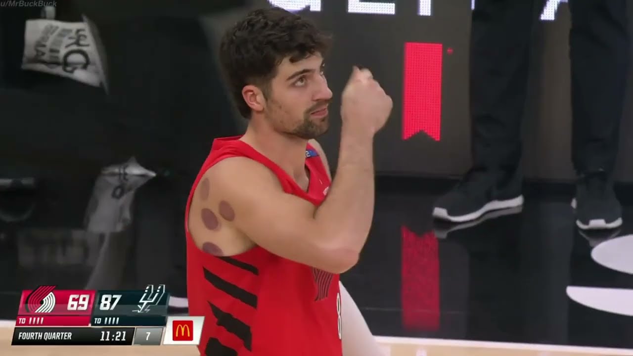 Deni Avdija full highlights vs. Spurs - 7 Points, 6 Rebounds, 4 Assists, 2 Steals - 12/21/24