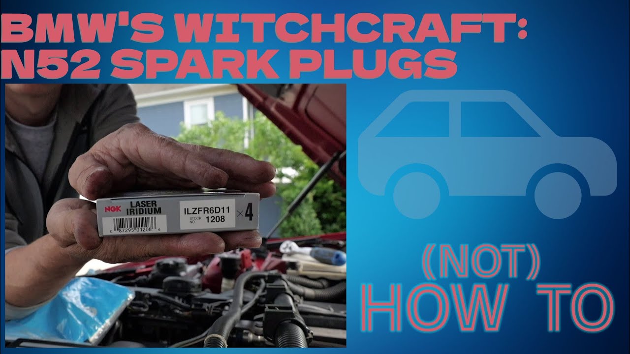 BMW N52 Spark Plug Replacement #BMWDIY #bmw #e82 #N52