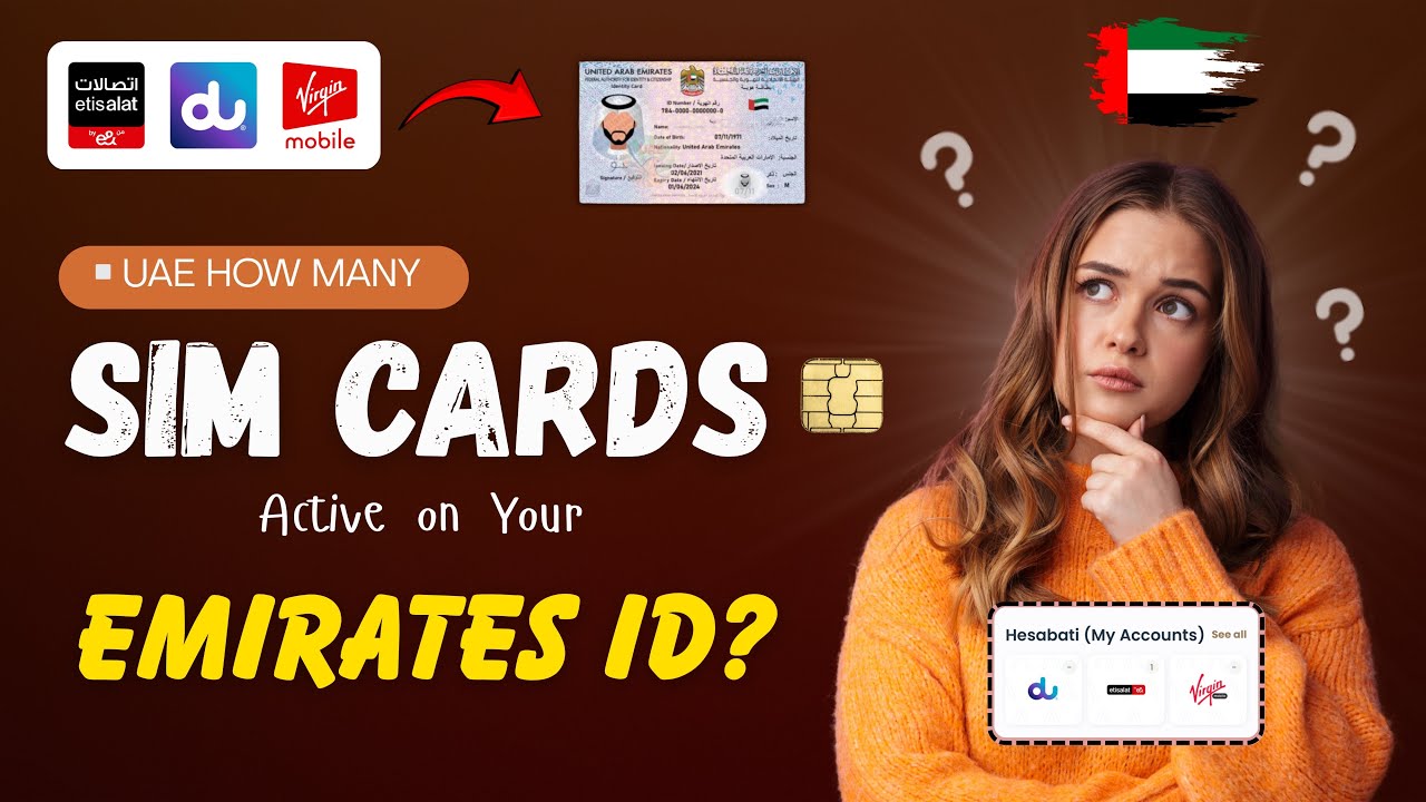 How Many SIM Cards Are Active on Your Emirates ID In UAE 🇦🇪 ?