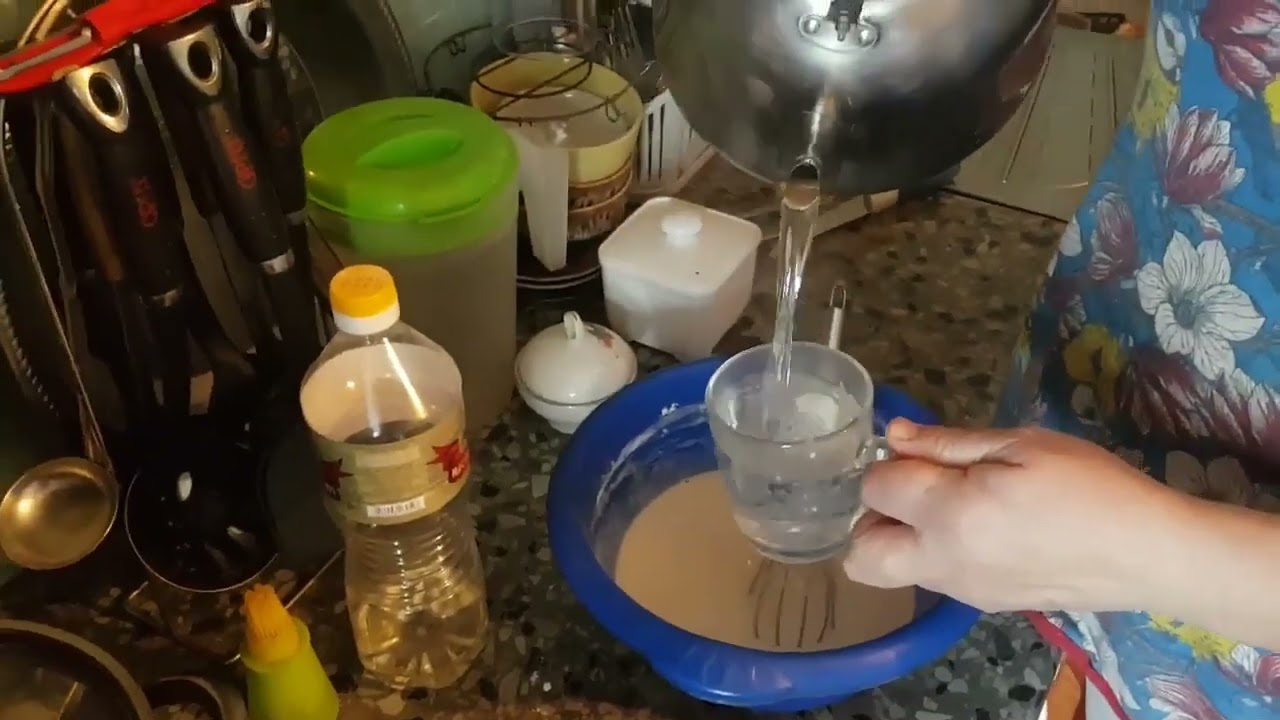 Блинчики на кипятке.