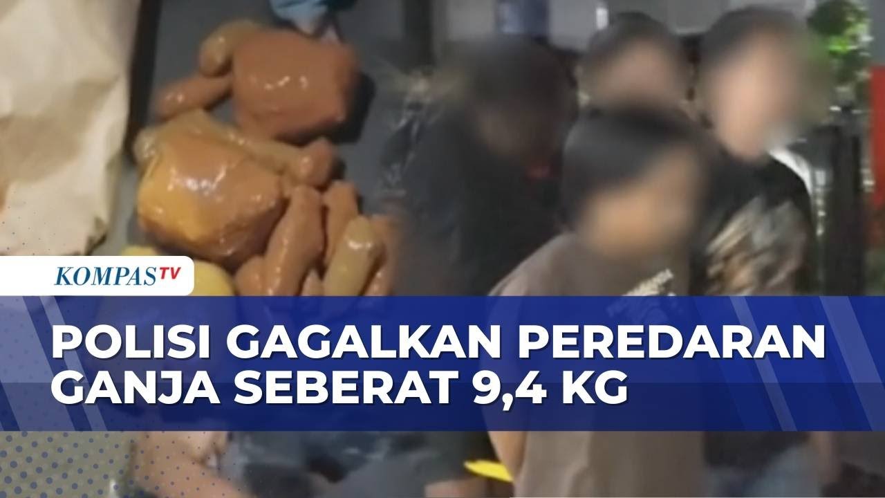 Polisi Gagalkan Peredaran 9,4 Kg Ganja di Parkiran RS Cawang, 3Pengedar Ditangkap