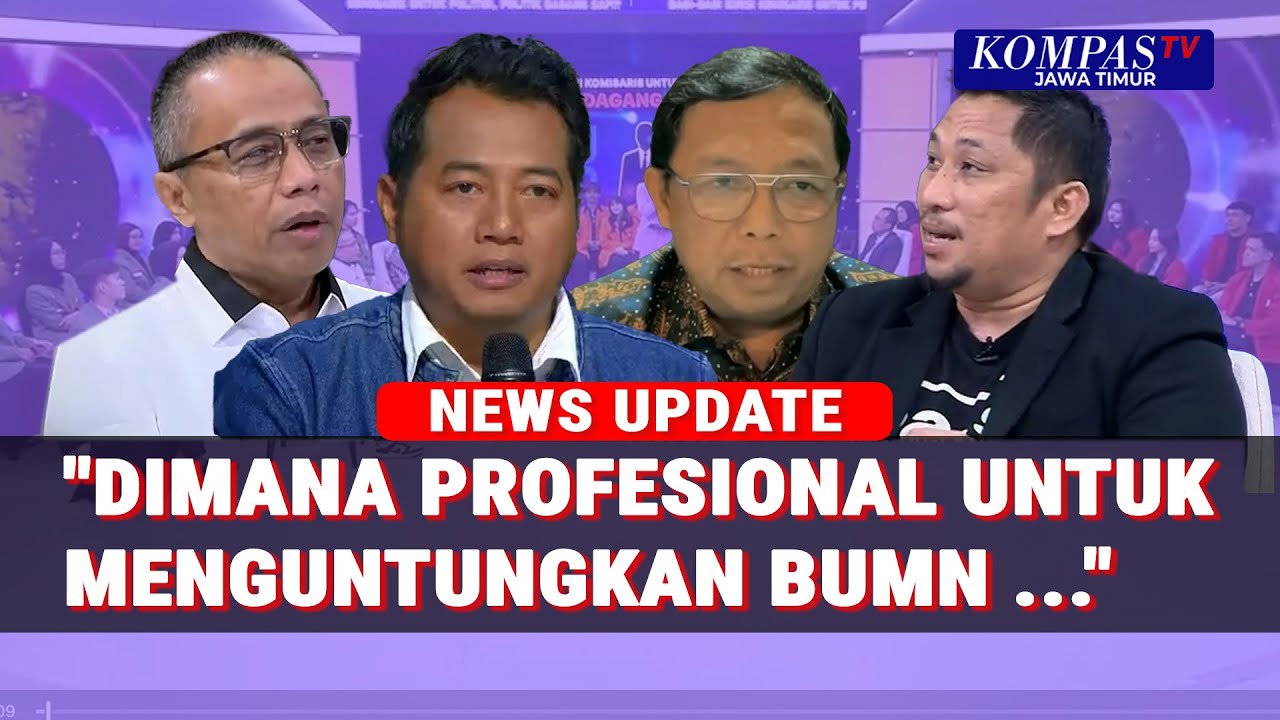 Feri Amsari, Adi Prayitno Soroti Politisi di Komisaris BUMN: 