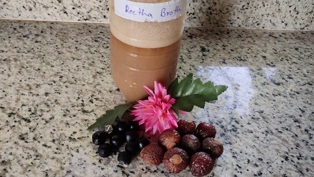 How to make Reetha (soapnut)Broth?? #Natural Soap