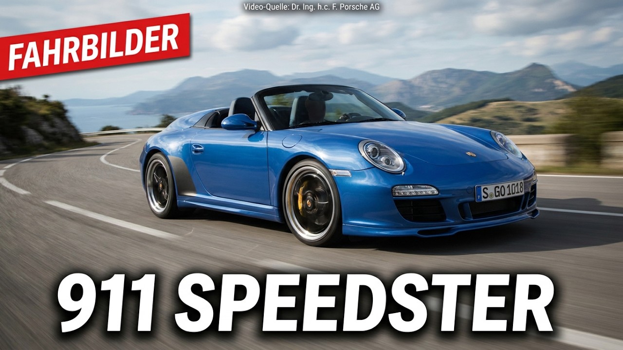 Blue Beauty: Porsche 911 Speedster 997 / KraftStoff tv