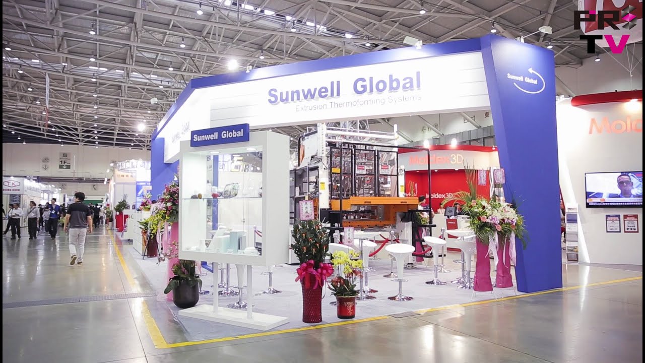 Extrusion Thermoforming System by Sunwell -  Taipei Plas 2016 - Extended