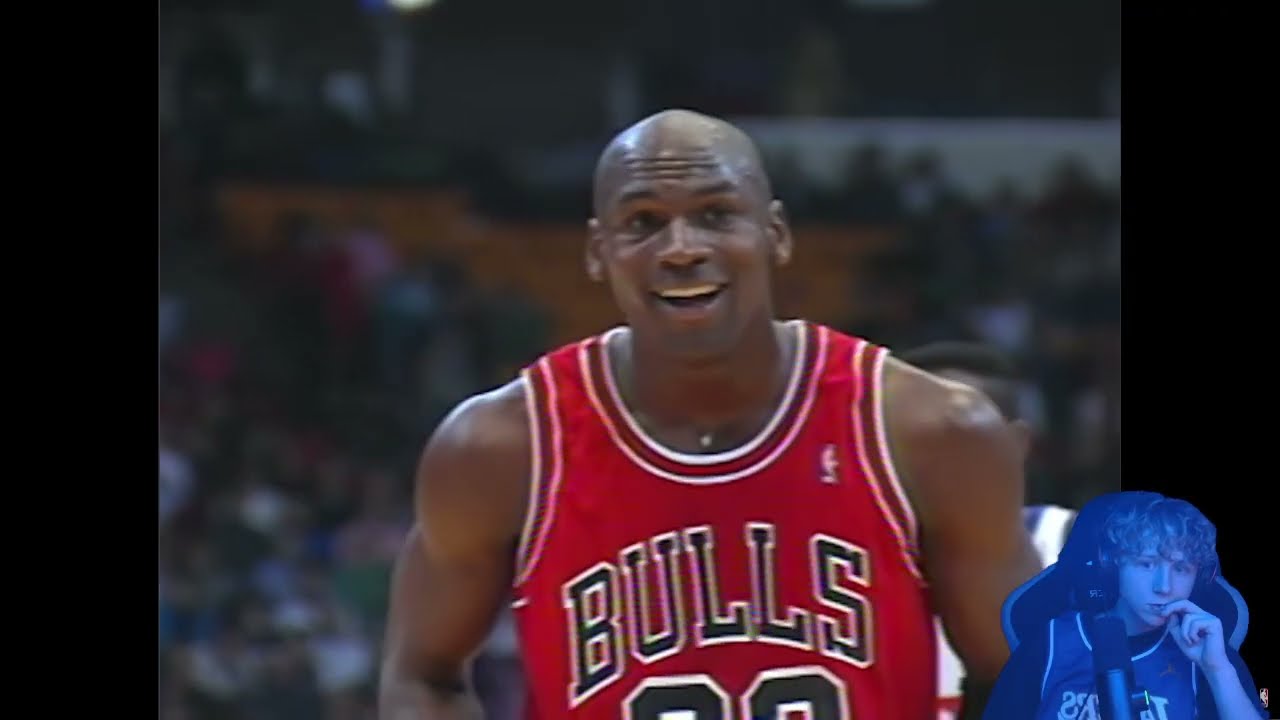 LEBRON FAN REACTS TO MICHAEL JORDAND HISTORIC BULLS MIXTAPE ! | (not impressed....)