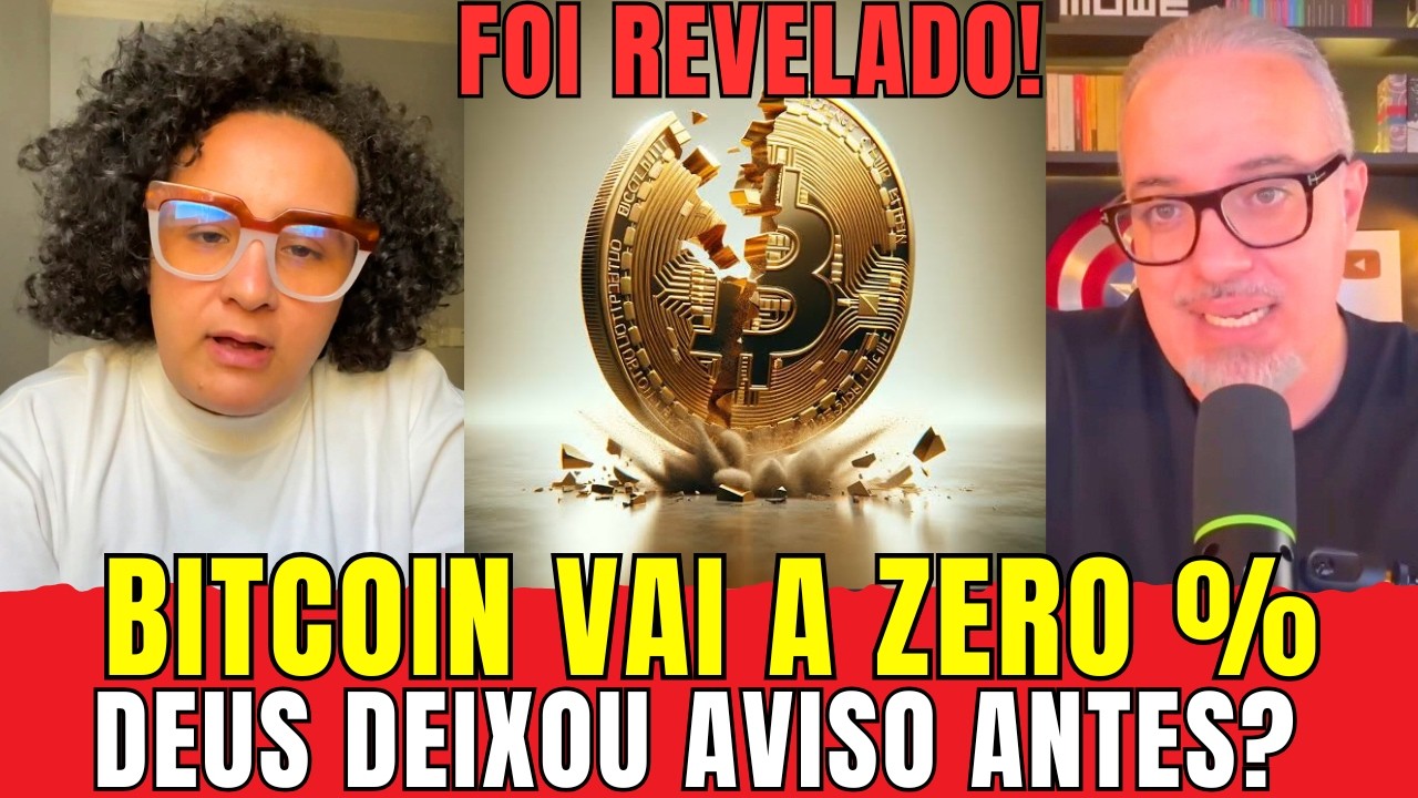 BITCOIN VAI A ZERO, DEUS AVISOU ANTES? UMA PROFECIA FORTE SOBRE O BITCOIN ESTÁ VIRALIZANDO