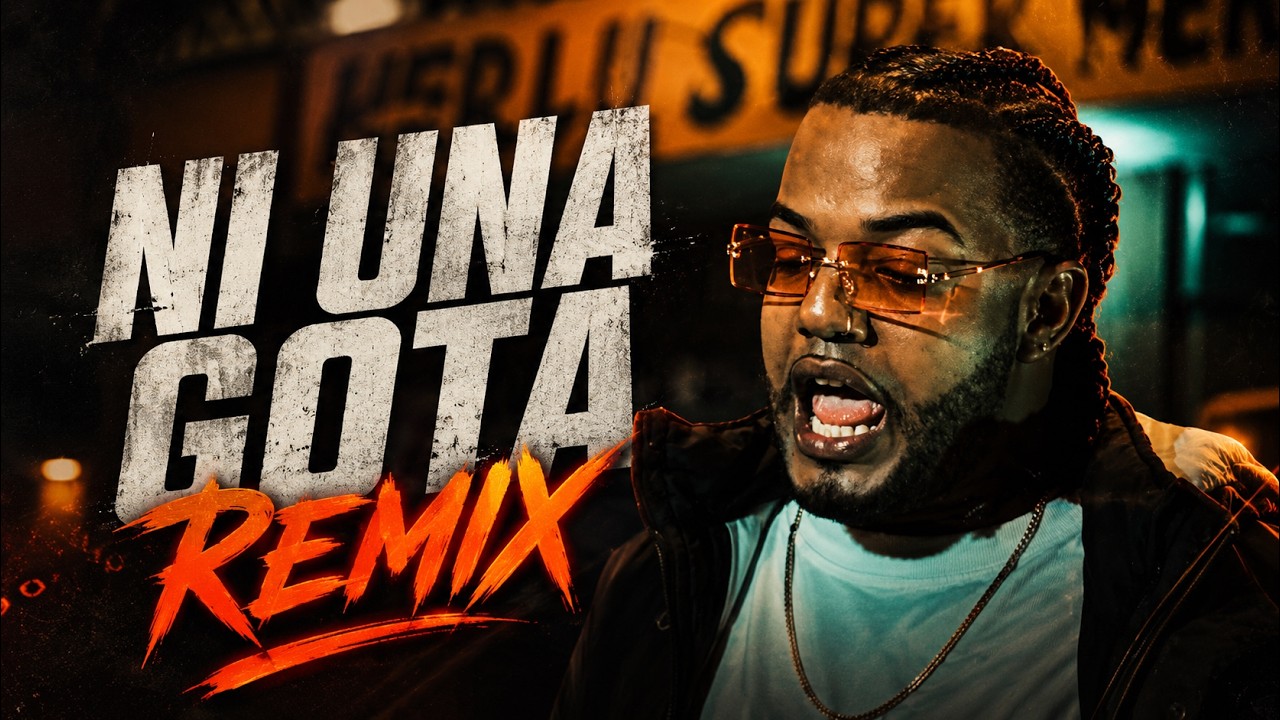 MANDRAKE ❌  SIN FRENO ❌  EL POTE - NI UNA GOTA REMIX (Video Oficial)