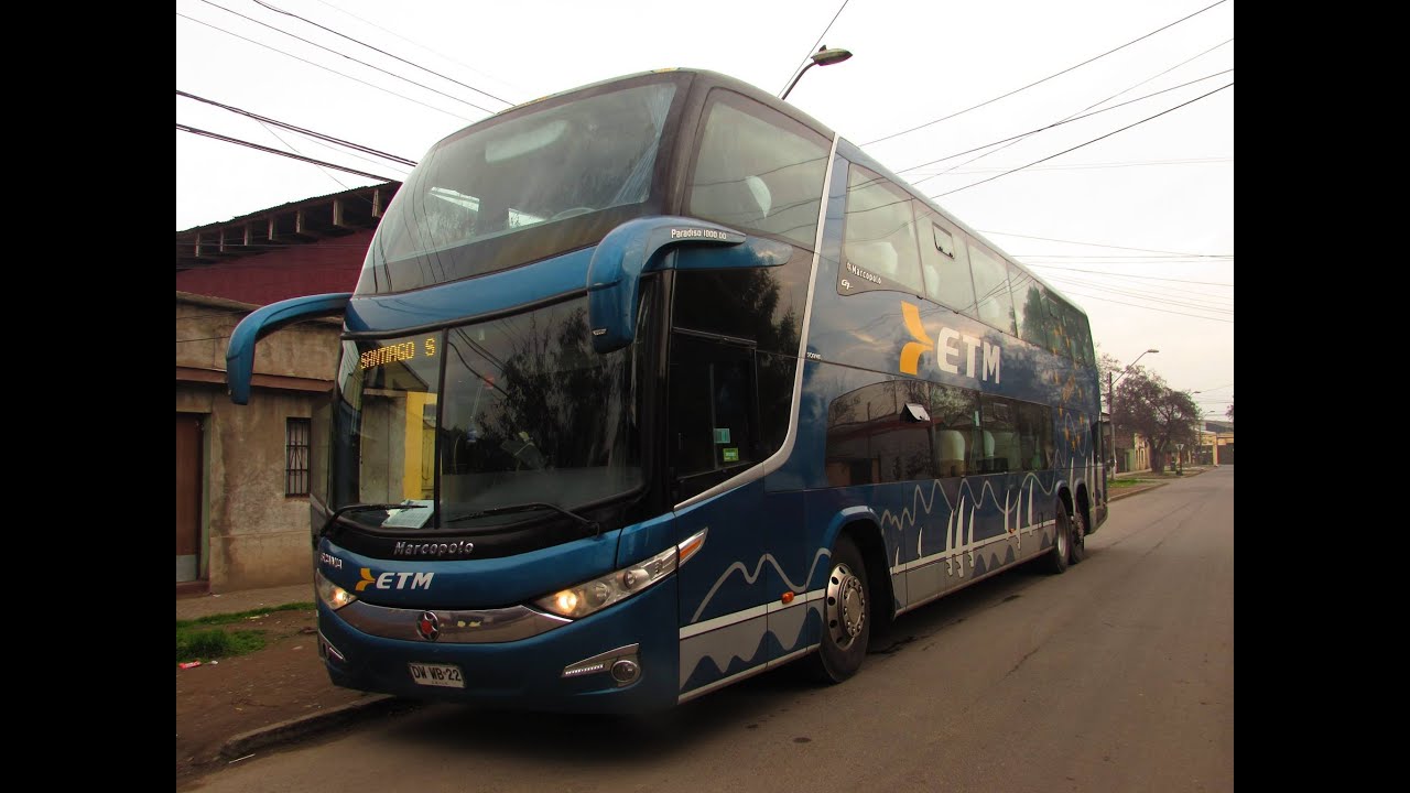 Sonido Motor Scania K410 - Marcopolo Paradiso 1800 DD G7 - Buses ETM
