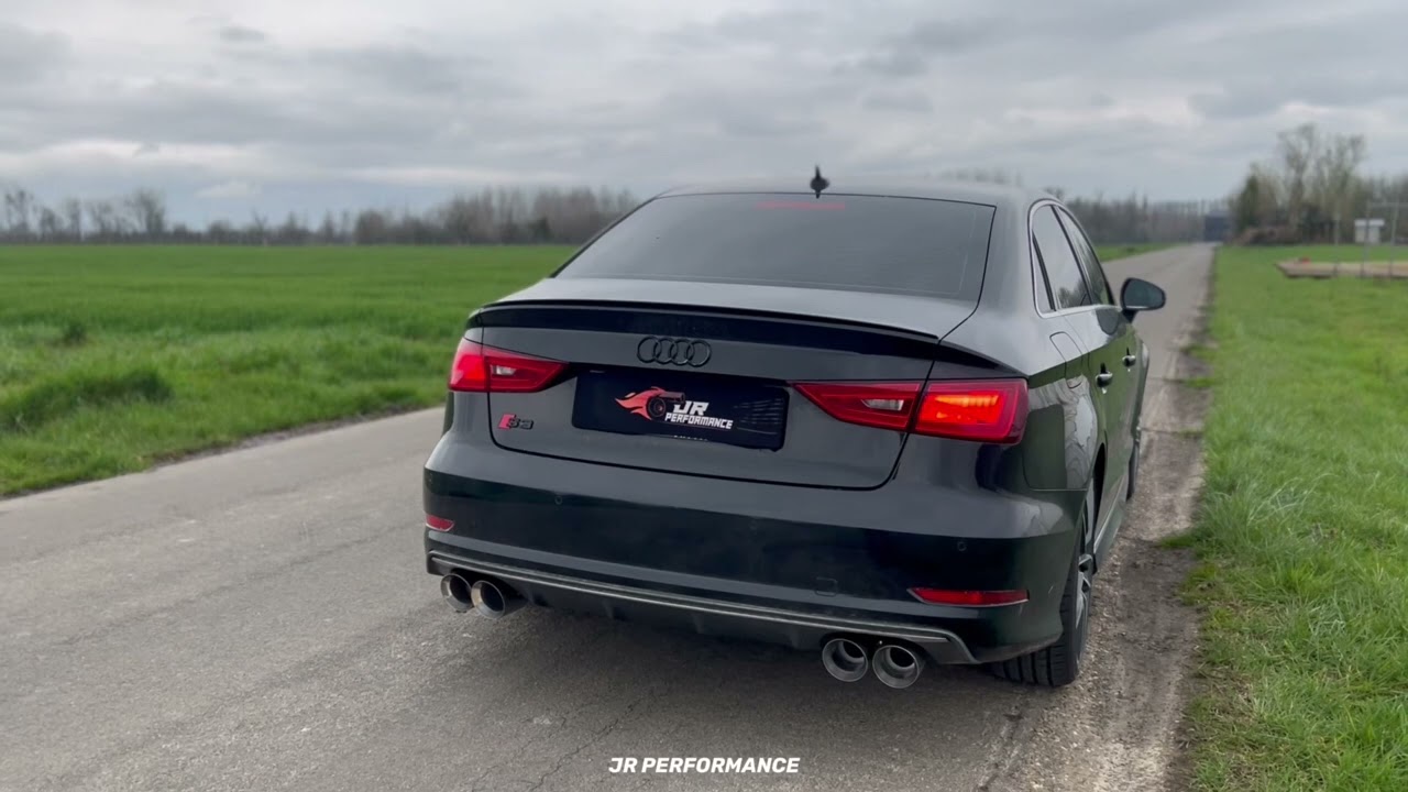 brutal audi s3 valve exhaust (catback)🔥🇧🇪