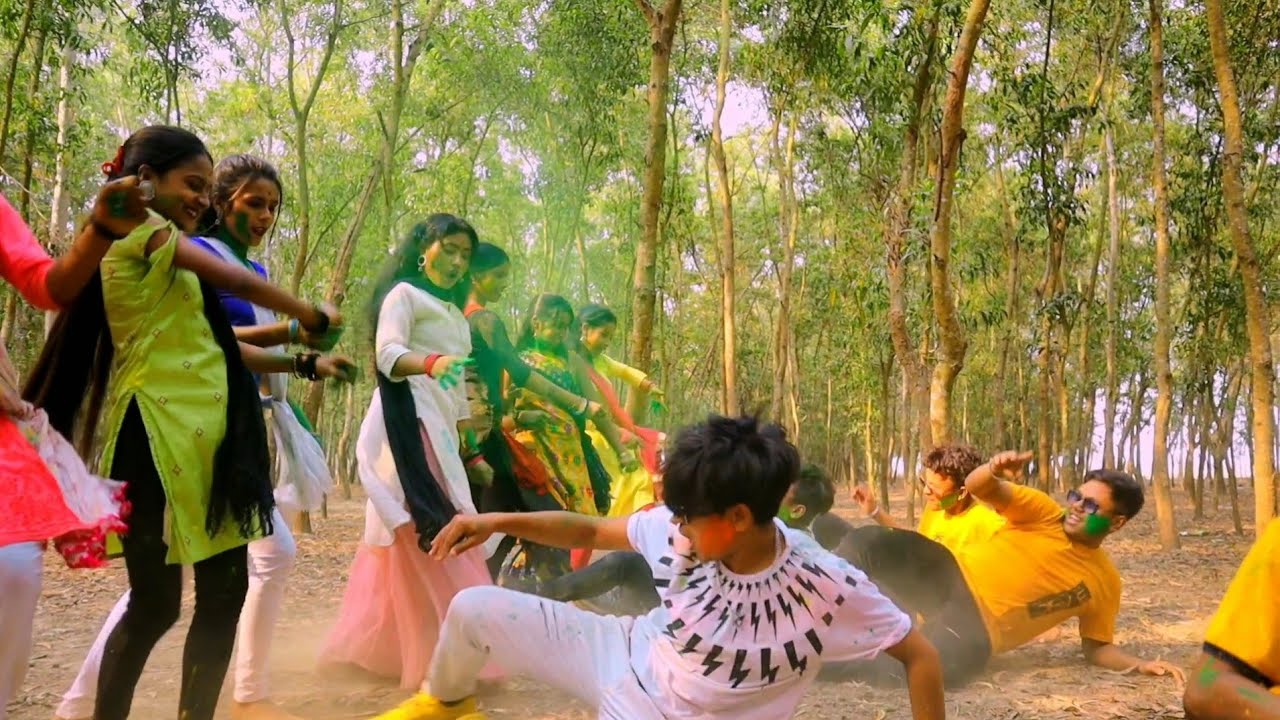 Holi special Tujhe Dekh ke Dil Mera Dharke Cover Dance Kaliyaganj Hip Hop Dance Academy