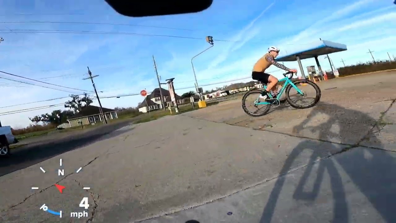 Sunday Morning Lafitte Loop Headwind Home 