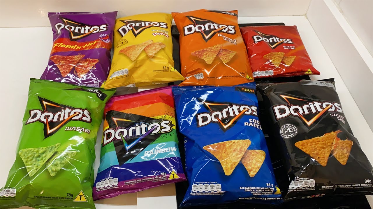MISTUREI TODOS OS DORITOS DO MERCADO!! (ficou estranho?)