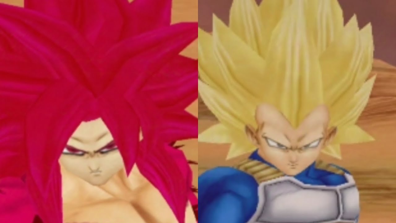 Goku ssj4 daima vs Vegeta ssj3 daima muestra de mods
