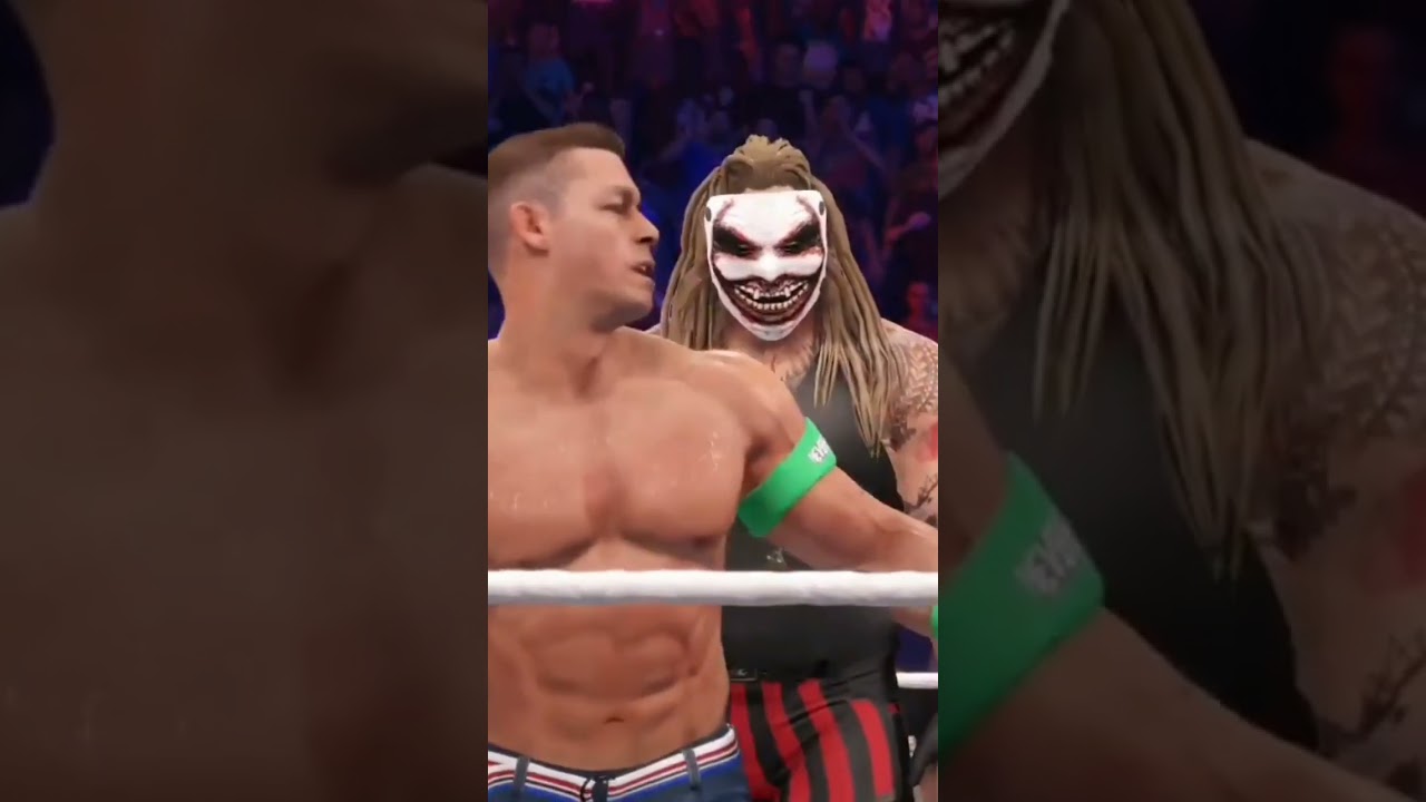 John Cena vs The Fiend (Bray Wyatt)play mind games#wwe2k22 #wwe #gaming #johncena