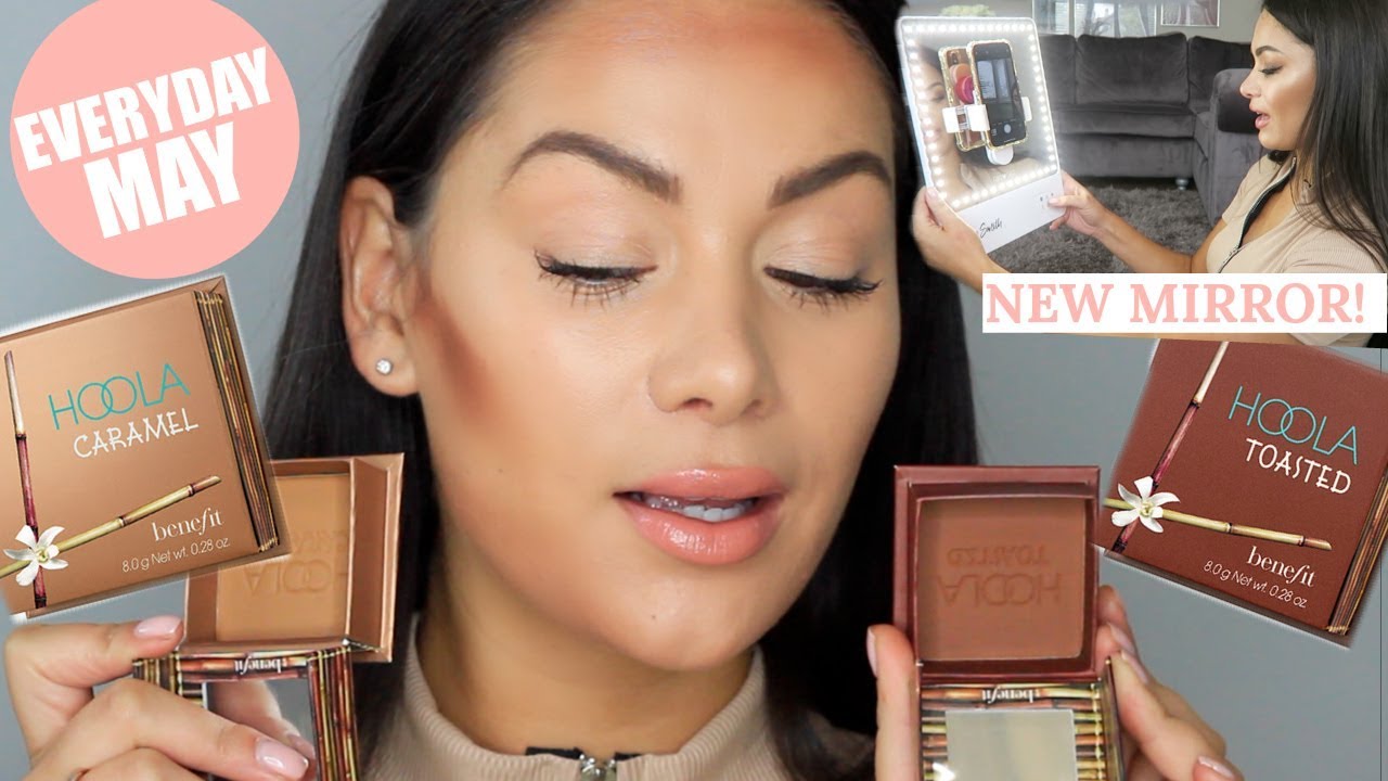 TESTING BENEFIT HOOLA TOASTED & CARAMEL + RIKI SKINNY MIRROR | Beauty's Big Sister