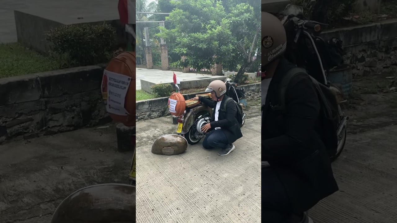 Satu pinta ku baik baik vespa ku 