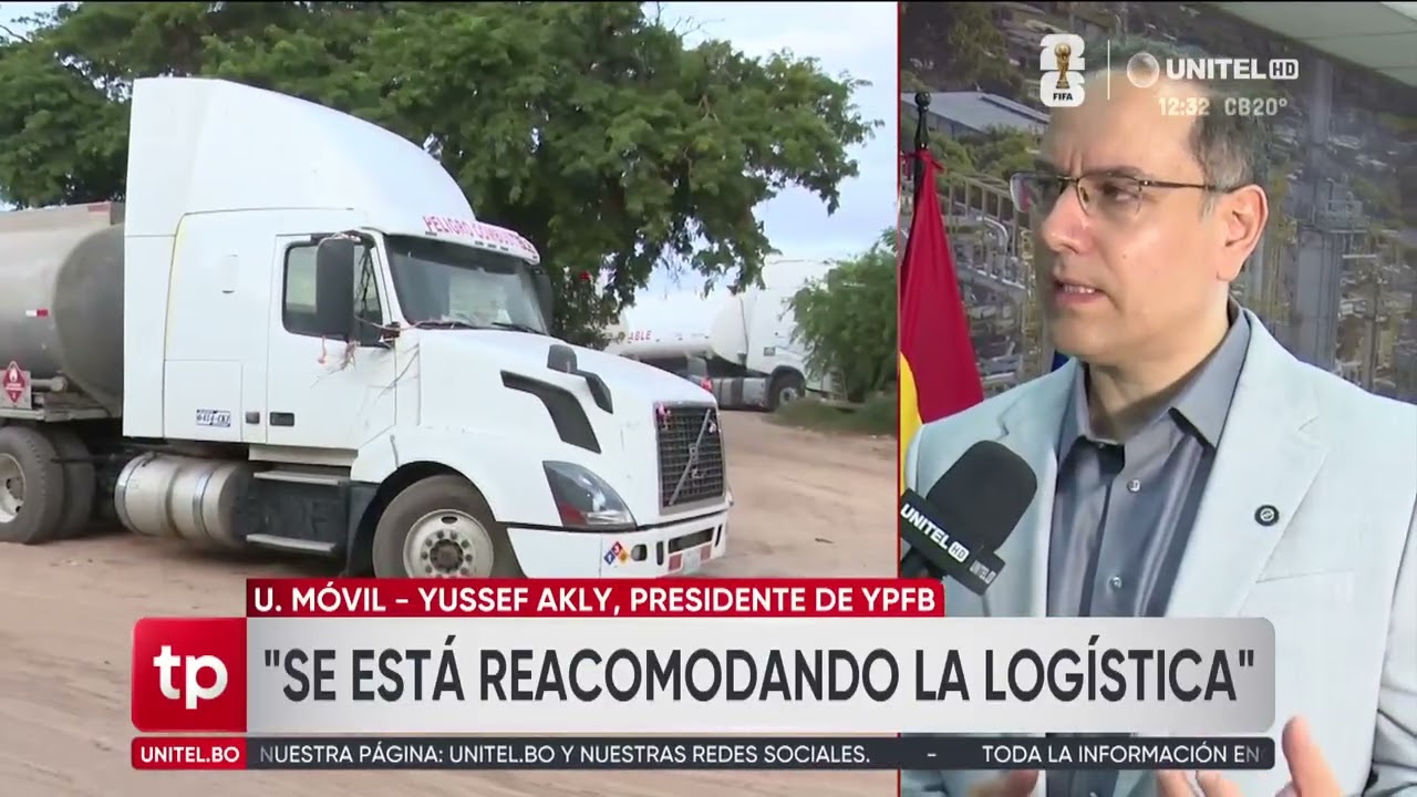 “Almacenaje están en niveles máximos”, dice YPFB ante filas de cisternas en refinería de Santa Cruz