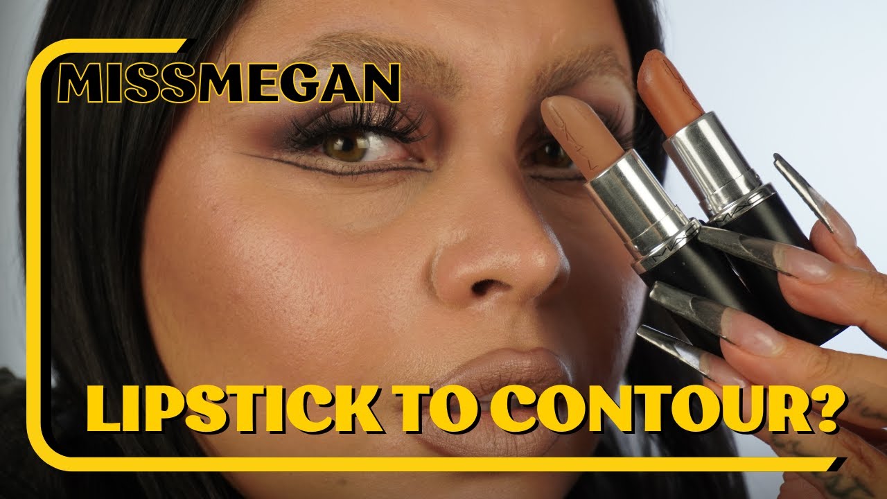 GRWM TO CONTOUR WITH MAC FOLIO LIPSTICK