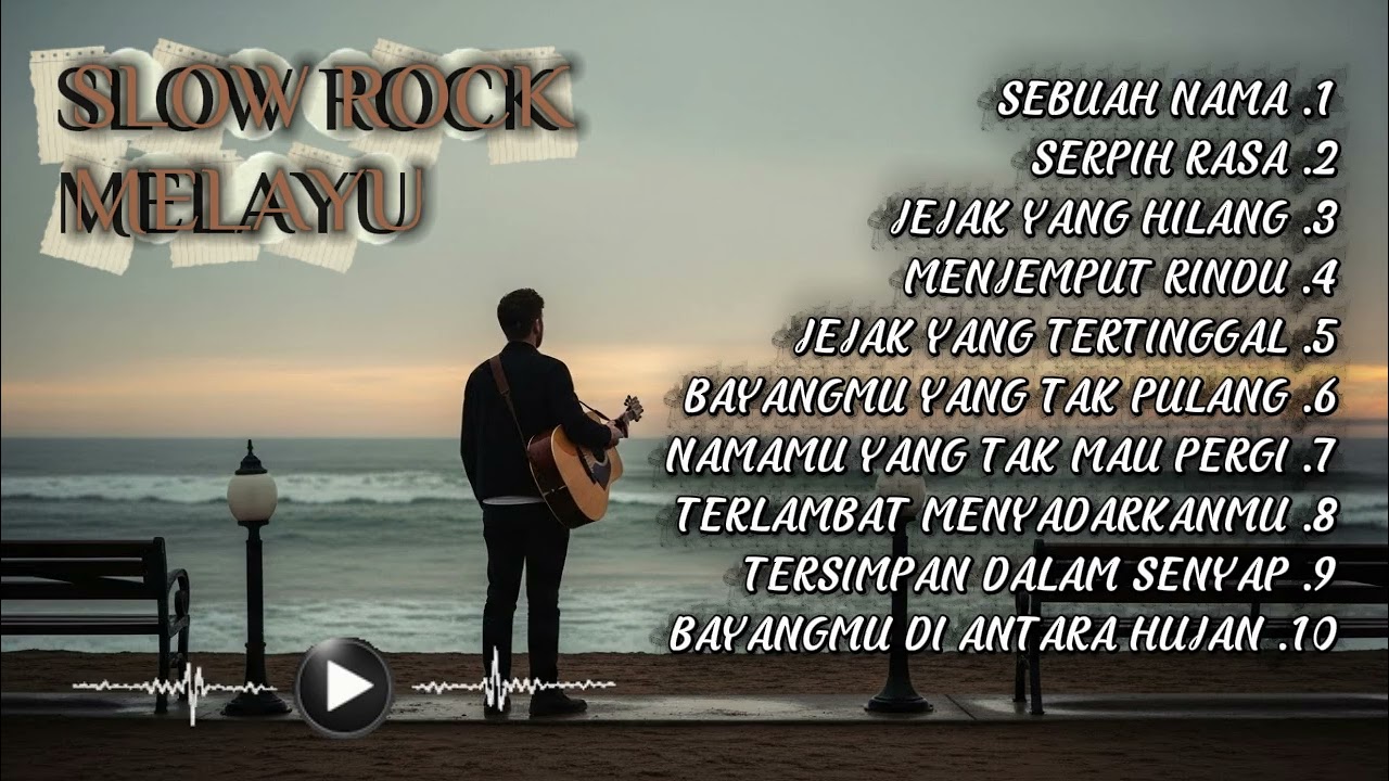 LAGU BALLAD MELAYU PALING HITS🎸|SLOW ROCK MELAYU BIKIN NOSTALGIA✨
