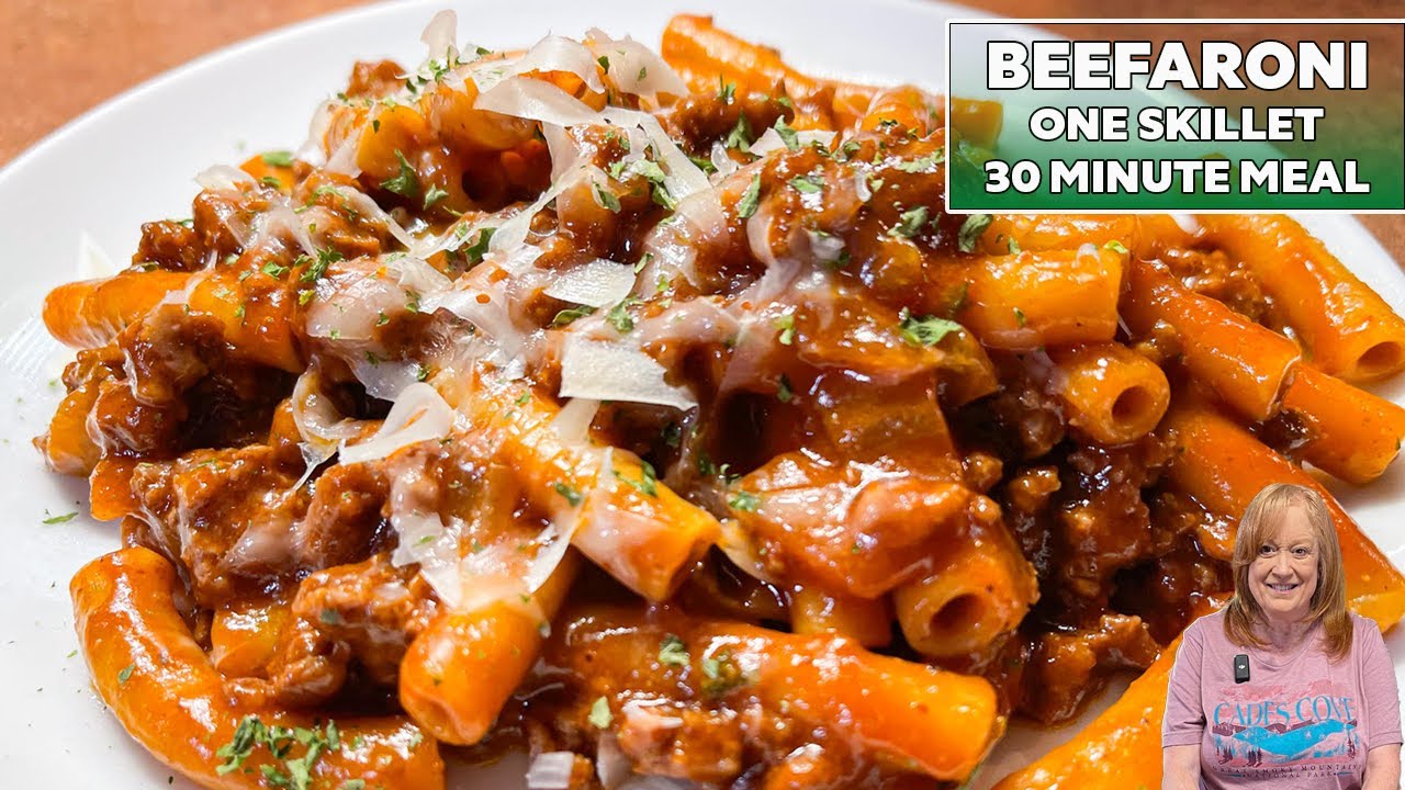 EASY BEEFARONI WEEKNIGHT MEAL A Ground Beef & Pasta Dinner