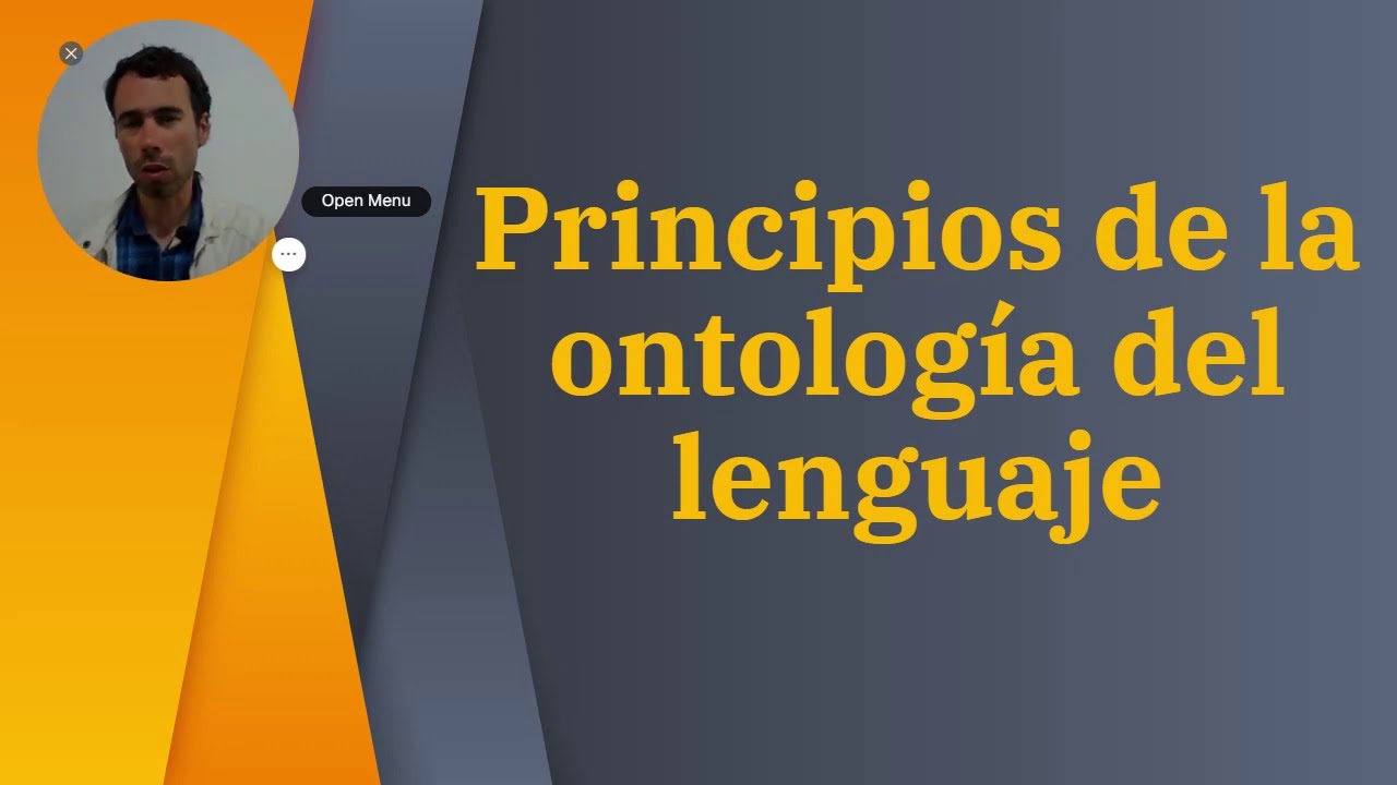 Principios de la ontología del lenguaje